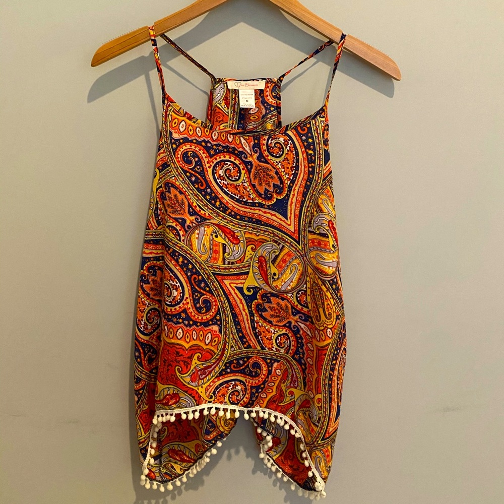 Love Blossom Crop Tank